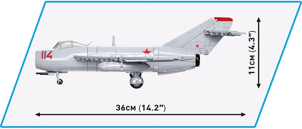 COBI Historical Collection Cold War MIG-17 Fresco