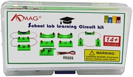 Science Buddies Basics STEM Electrical Circuit Kit Kids for Middle School Simple Classroom Electricity Circuit Kit for Kids Age 8-12 Basic