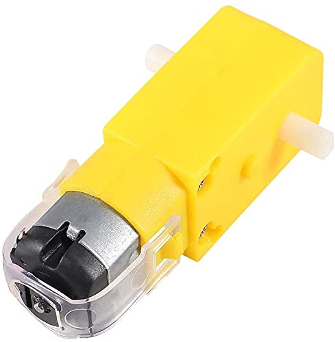 12pcs TT Motor DC Electric Motor 3V-6V Dual Shaft Geared Motor Magnetic Gearbox Engine Motor for DIY Smart Car Robot Toys Cars Chassis Models Vibration Products