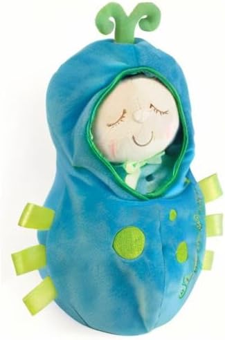 Manhattan Toy Snuggle Pod Snuggle Bug First Baby Doll with Cozy Sleep Sack for Ages 6 Months and Up
