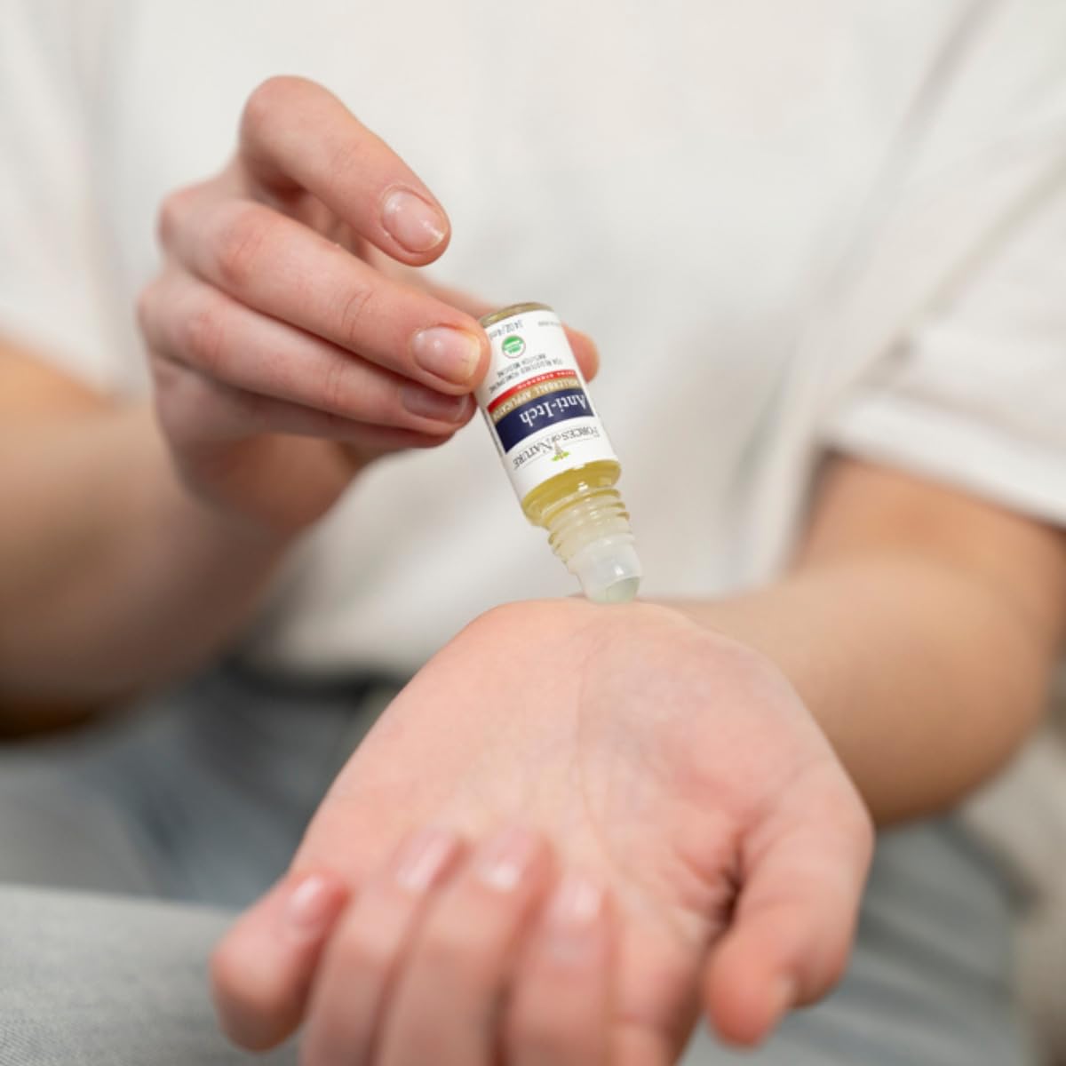 Forces of Nature Organic Anti-Itch Extra Strength Roll On, 0.14 FZ