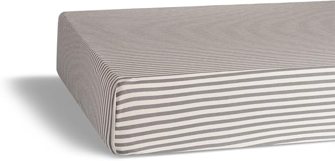 Parker Baby Soft & Durable Fitted Baby Crib Sheets | Snug Fit for Standard Crib Mattresses | Machine Washable, Fade-Resistant & Modern Nursery Designs