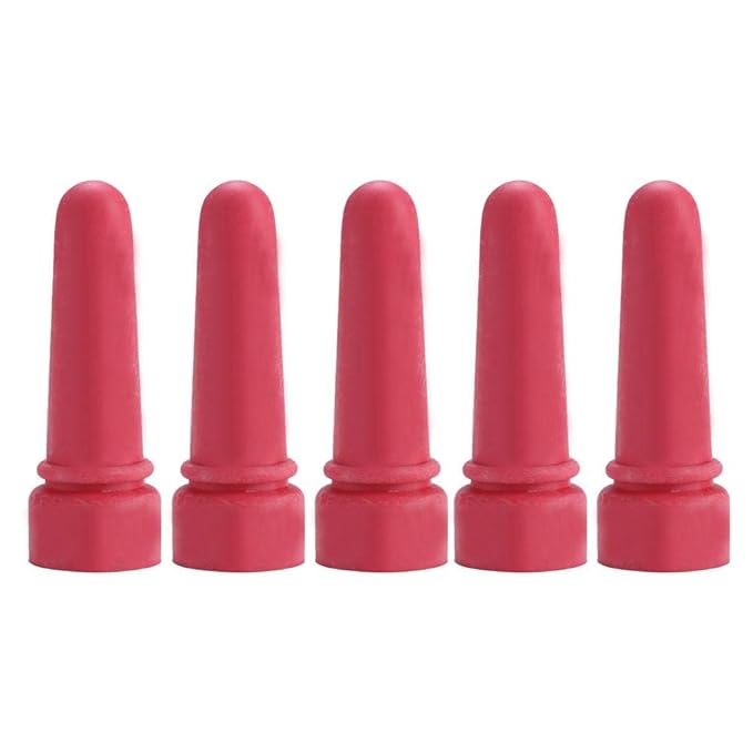 5pcs Little Cow Calf Milk Drink Nipple Soft Rubber Goat Milk Bottle Feeding Teat Mouth Rubber Calf Feeding Bottle Nipple Lamb Teats Nursing Bottle Nipples(6.9cm Length)