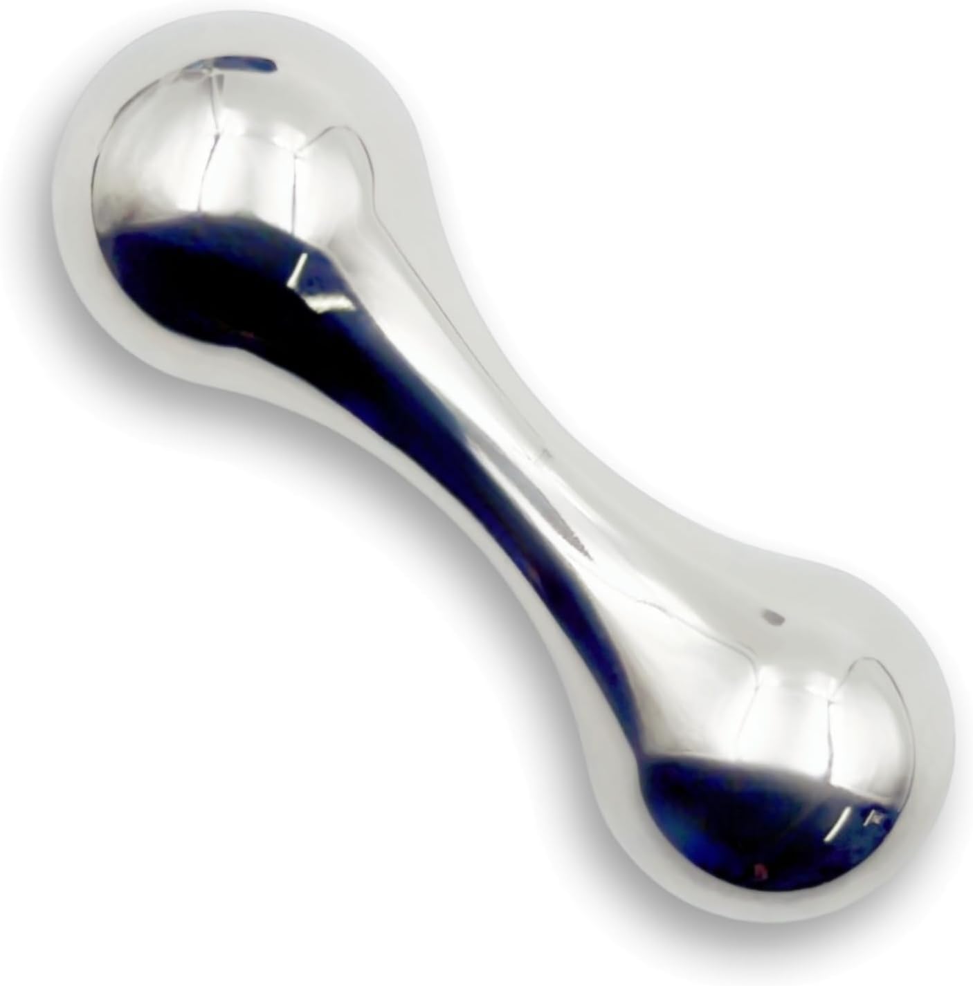 Knucklebone Skill Toys, Small Bone Toys, Made of Metal, Portable EDC Fingers Fidget Toys, Gifts for Skill Players (Titanium/Mirror Polishing)