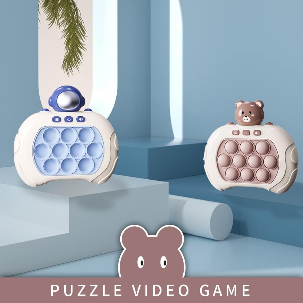 Pop GameToys for Kids 6-12, Fidget Toys for Autism Sensory Toys Mini Games,Bubble Stress Fingertip Luminescence Light Up GameBirthday Gifts for Boys, Girls