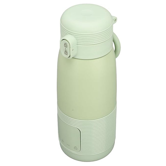Portable Bottle Warmer, Digital Display Portable Milk Warmer for Breastmilk, Temperature Control, Automatic Lock, Rechargeable Water Warmer Travel Milk Warmer for Outdoor Parks