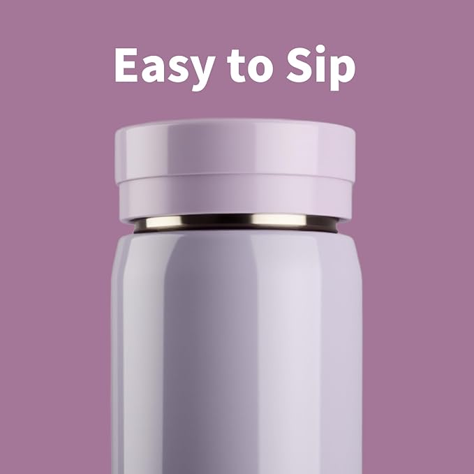 Portable Bottle Warmer for Travel: 7 OZ Heating for Breast Milk Formula & Water-Purple