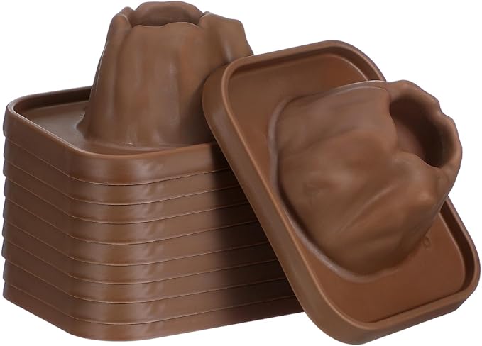 SAFIGLE 25Pcs Volcanic Model School Figure Model Experiment for Volcano Science Kit Volcano Eruption Toy DIY Demonstration Props DIY Experiment Educational Toy Stem Activity for Ages 4 to 6 Group