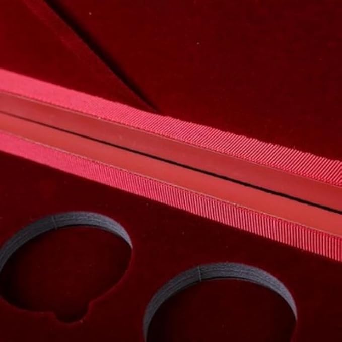 12 Coins Wooden Storage Box Case Display Collection Holder Container for 45mm 1 Ounce Coins