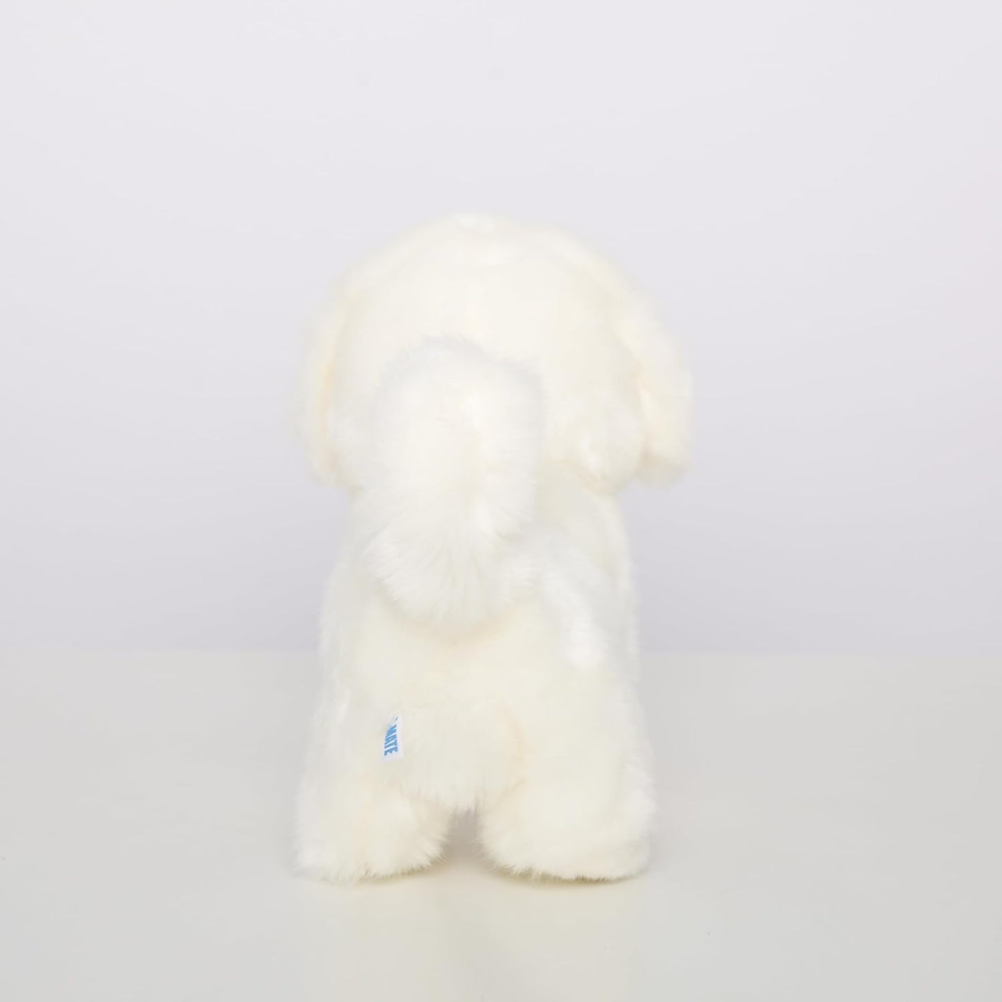 CU-MATE Plush Interactive Maltese Simulation Dog-Realistic Puppy Electronic Toy Dog with Walking/Barking/Wagging Tail/Talking-Like Real Robotic Present