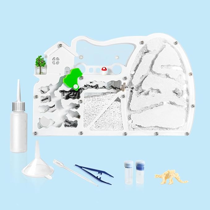 Ant Farm Castle, Sand Ant Colony Observation Kit, Ant Viewing Habitat Science Kit, Educational & Learning Science Kit for Kids, Adults, Student…
