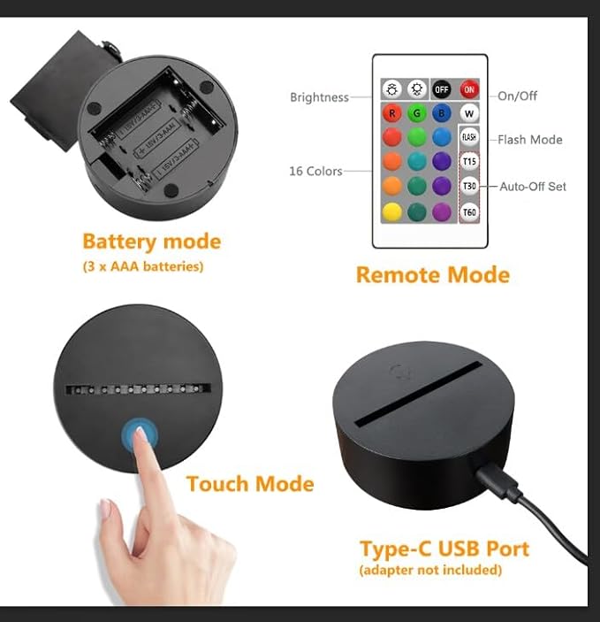 Airplane Model Gifts for Boys Men Pilot,16 Colors 3D Airplane Night Light for Aviation Lovers Room Decor,F-22 Raptor Vehicle Flighter Jet Plane 3D Illusion Lamp for Kids Xmas Gifts