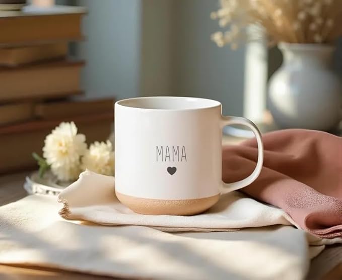 Personalized Ceramic Dad Coffee Mug, Customized Mugs with Name & Logo for Family, Men Women, Engraved 12 Oz Tea Cup for Travel, Microwave Dishwasher, Unique Design Bithday Gifts for Teacher