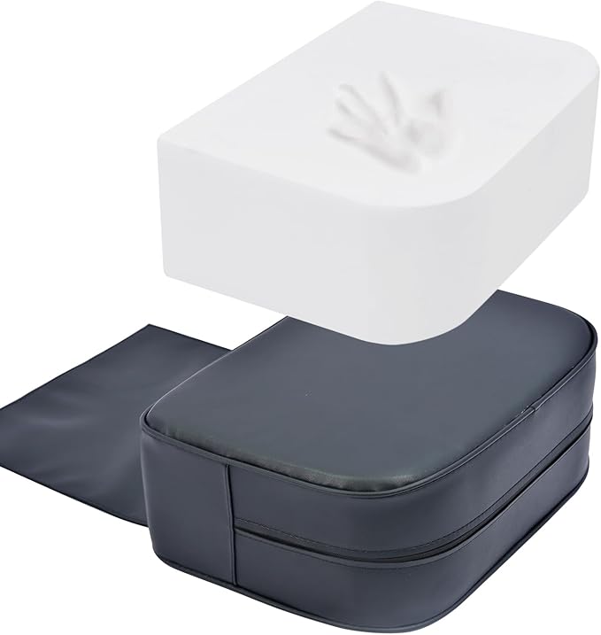 Salon Booster Seat Cushion for Hair Cutting Salon Leather Pads Large Size, Boat Booster Seat Cushion, Styling Chair Seat Booster, Barber Beauty Salon Spa Equipment Black