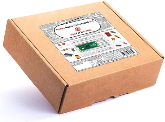 Make: Radio Electronics Kit - Component Pack Follows Experiments, DIY Projects, and Circuits Including Raspberry Pi Microcontroller Adaptations in the 2024 Paperback by Fredrik Jansson & Charles Platt