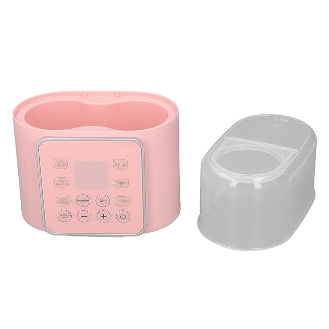 Double Bottle Warmer, 2 in 1 Automatic Double Bottle Warmer for Toddlers in Daily Life (US Plug 110V)