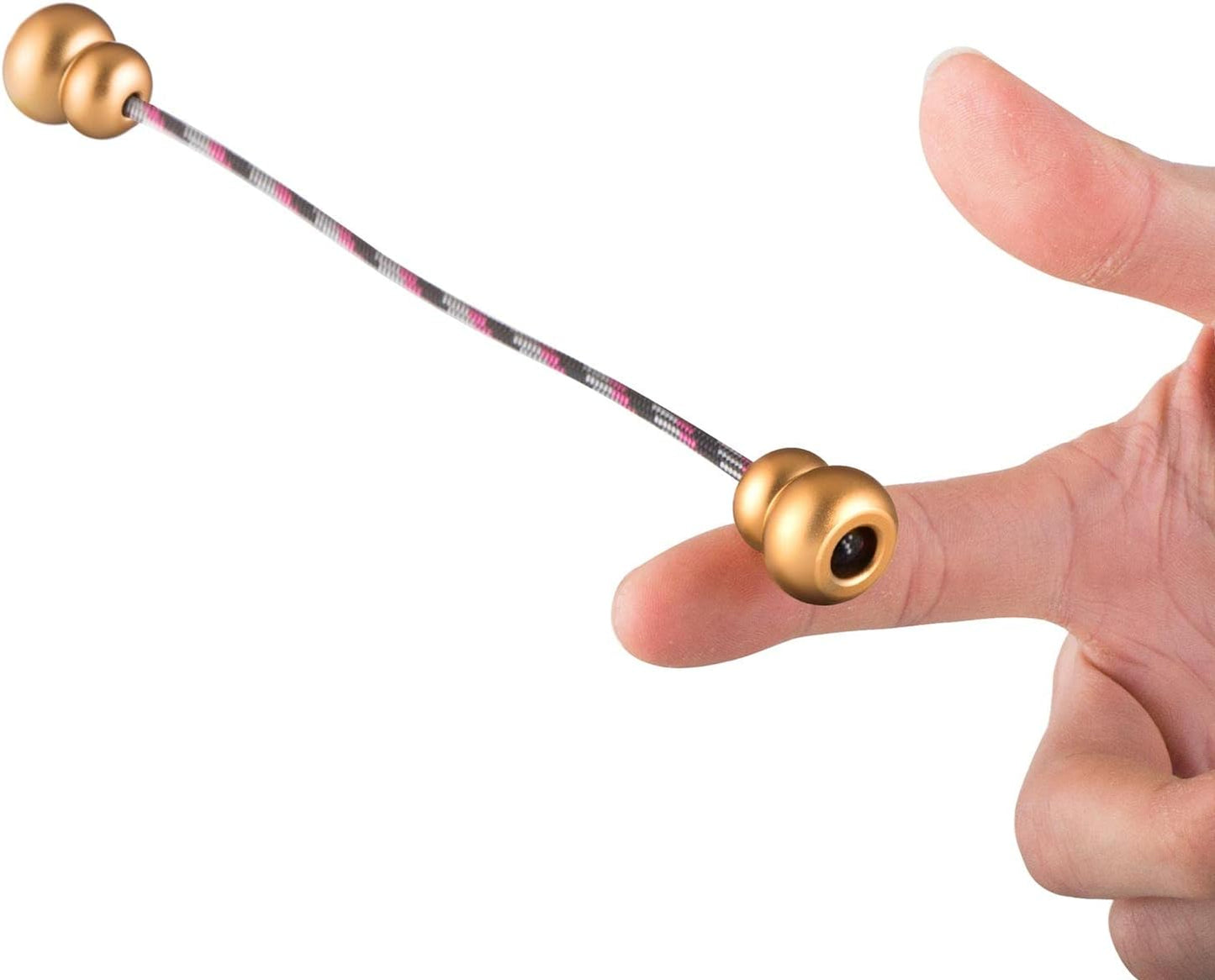 Begleri Fidget Beads - Worry Fidget Beads Spin & Bump - Made of Aluminum Alloy - for Men Women Youngs Skill Players Creates a Bit of Magic for You (Calabash)