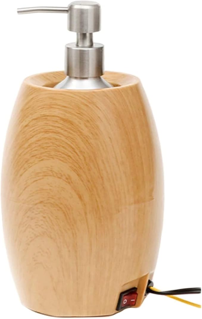 Elitzia Massage Oil Bottling 250ML Beauty Salon Use Essential Oil Bottle with Pump Spare Part ETOH843 Oil Warmer Device ET31713 (Metal Pump Bottle)