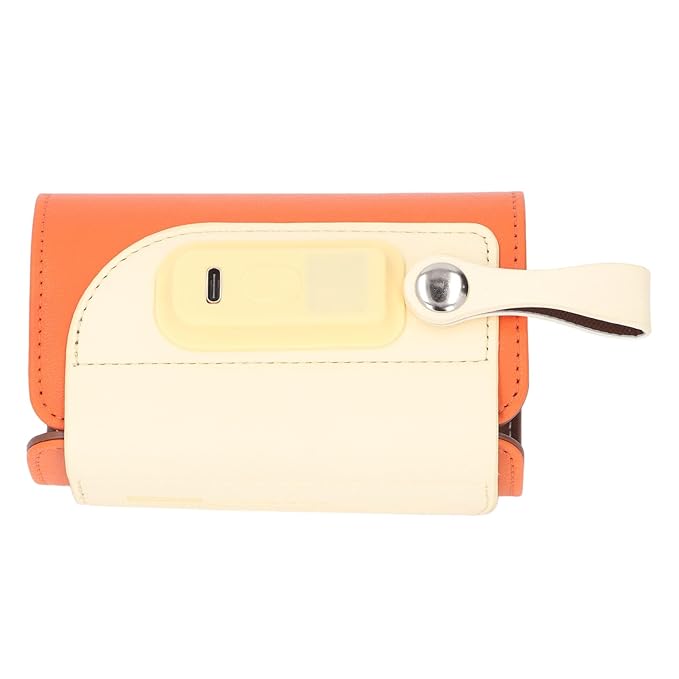 PU Material, 5 Temperature Settings, USB Powered Bottle Warmer for Travel, Long Lasting Warmth with LCD Display