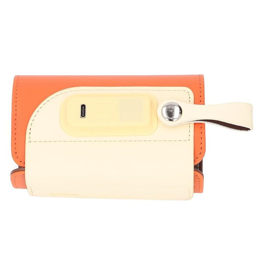 PU Material, 5 Temperature Settings, USB Powered Bottle Warmer for Travel, Long Lasting Warmth with LCD Display