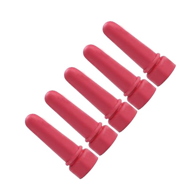 5pcs Little Cow Calf Milk Drink Nipple Soft Rubber Goat Milk Bottle Feeding Teat Mouth Rubber Calf Feeding Bottle Nipple Lamb Teats Nursing Bottle Nipples(6.9cm Length)