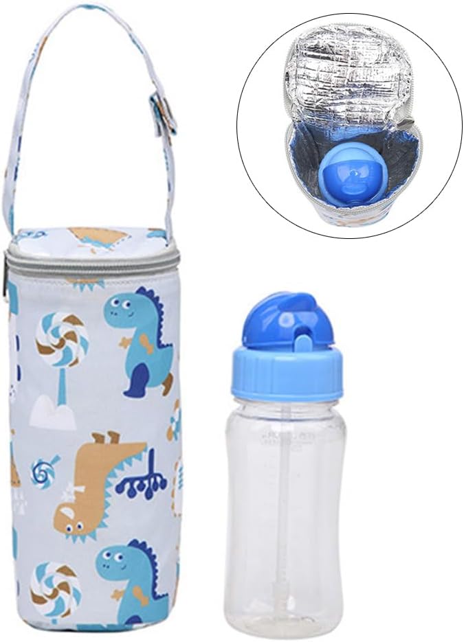 Milk Water Warmer Insulated Bag Baby Nursing Bottle Heater Freshness Preserved Feeding Bottle Bag for Car Travel