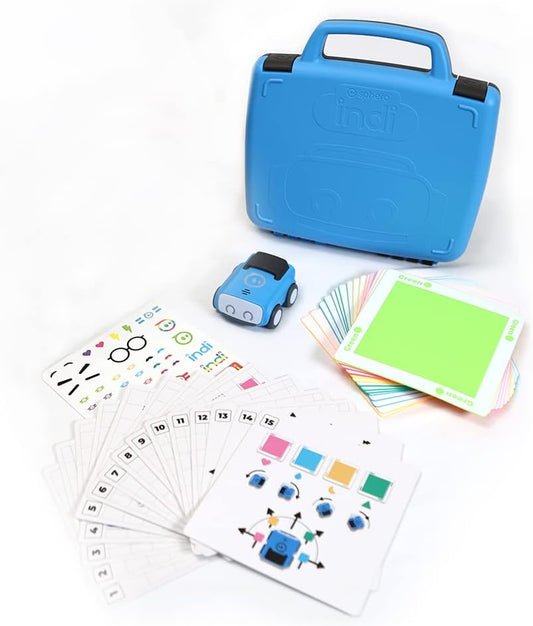 Sphero Indi Student Kit - Screenless Coding Robot for Kids 4+ - Introduce Computer Science Fundamentals - Solve Puzzles - Build & Create Mazes - Learn Coding Concepts - Educational STEM Toy