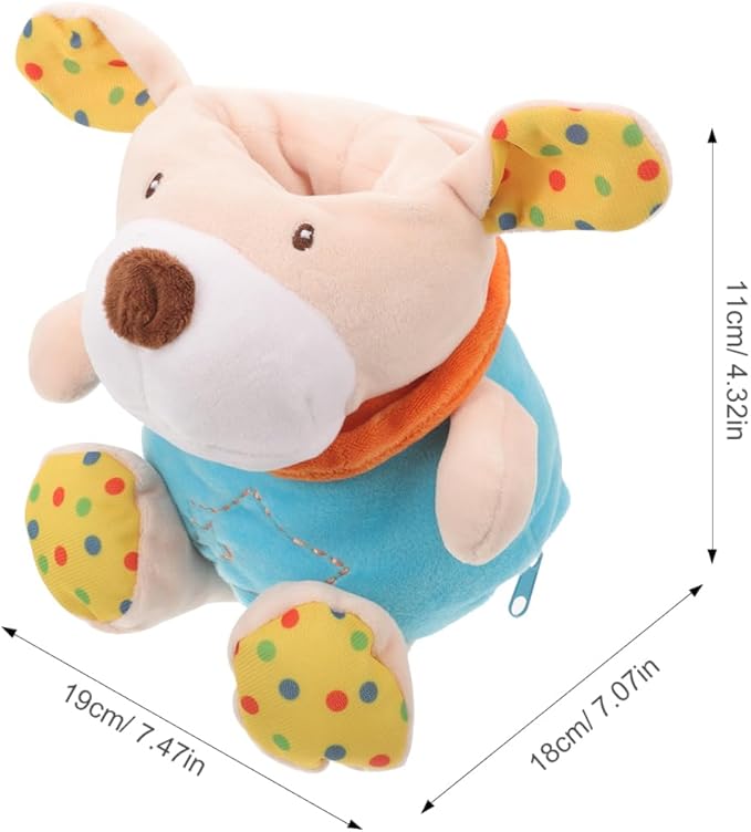 Baby Bottles Sleeve Covers Cute Stuffed Animal Milk Bottle Holder Heat Retention Sleeve for Nursing Infant