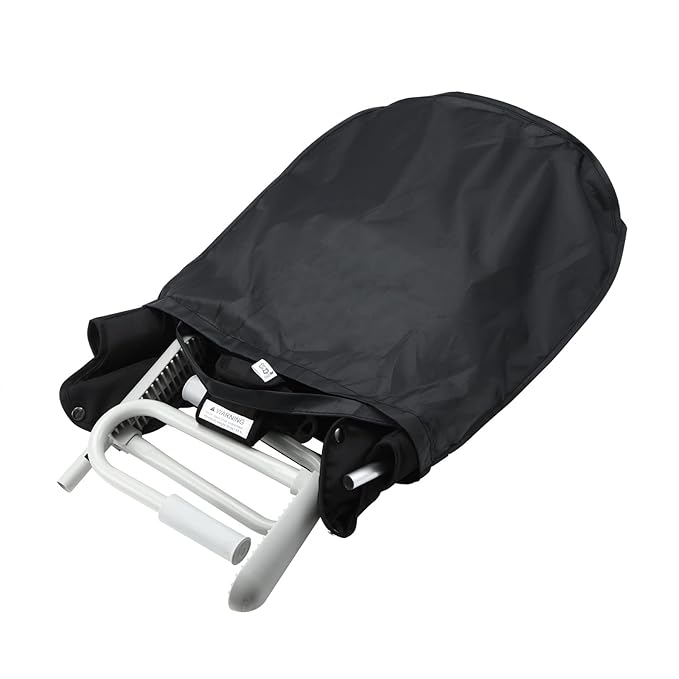 PandaEar Hook On High Chair| Portable Baby Travel Chair| Clip On Booster Seat for Dining (Black)