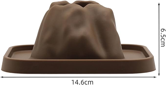 jarbins 10Pcs Volcanic Model School Figure Model Experiment for Volcano Science Kit Volcano Eruption Toy DIY Demonstration Props