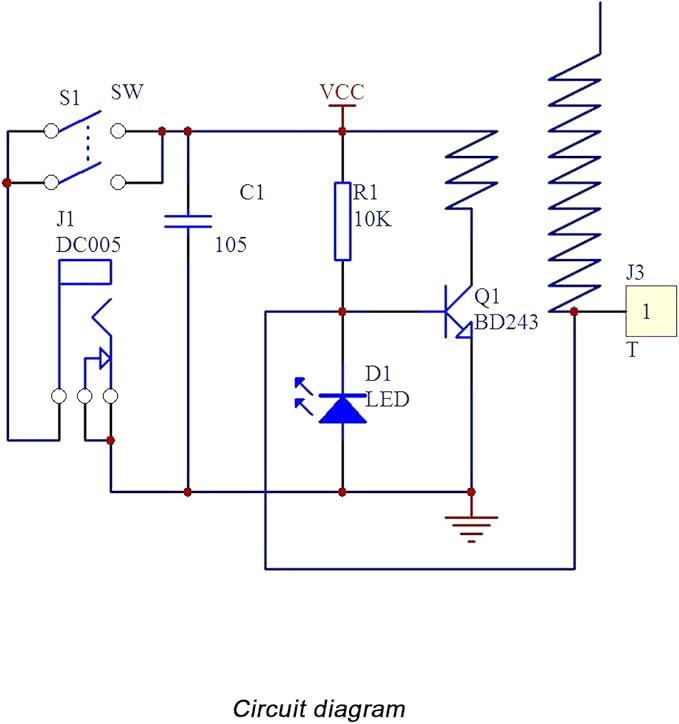 Soldering Practice Kit DIY Tesla Coil Wireless Transmission Lighting Function Plug-in Soldering Practice Kit