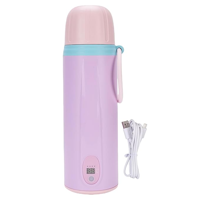 Baby Bottle Warmer Accurate Temperature Control Infant Breastmilk Warmer Fast Heating Milk Heater for Travel