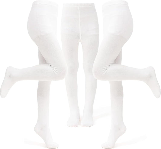 Baby Girl Tights Thick Knit Leggings Stockings Cotton Pantyhose for Newborn Infant Toddler 3/4/5/6 Pack