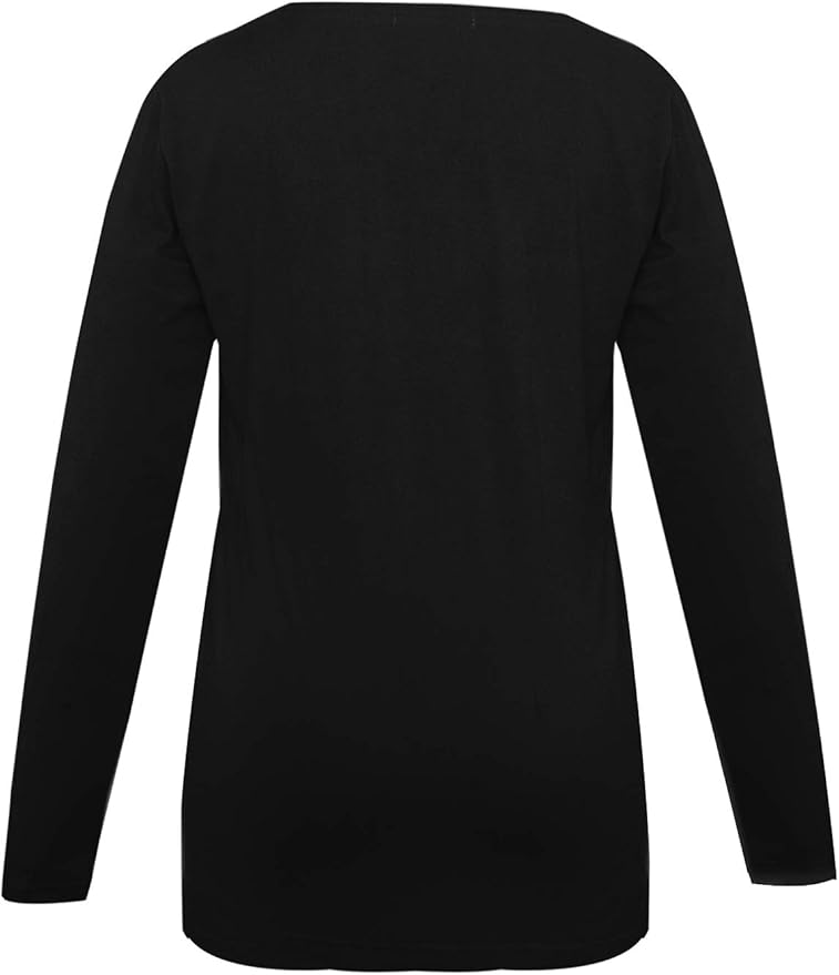 Smallshow Women's Maternity Nursing Tops Comfy Long Sleeve Breastfeeding T-Shirt