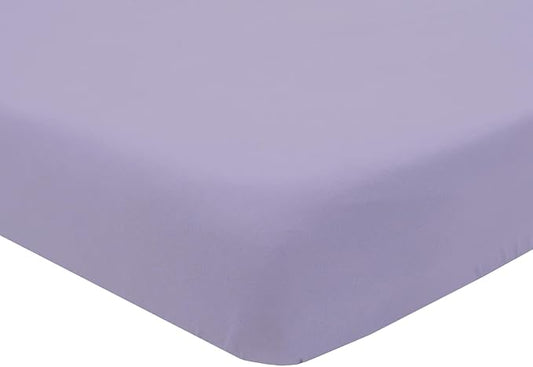 Kyte Baby Soft Crib Sheet - Standard Fitted Crib Sheet Made with Rayon from Bamboo, Ultra-Gentle and Breathable (Taro)