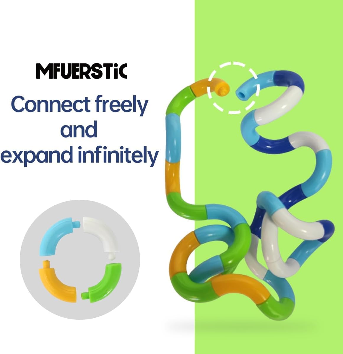 40Pcs Color-enriched Silent Portable DecompressionToys， Relaxation Therapy and Stress Relief Education Toys, Anxiety Relief and Stress Relief Toys, Great Gifts and Party Toys