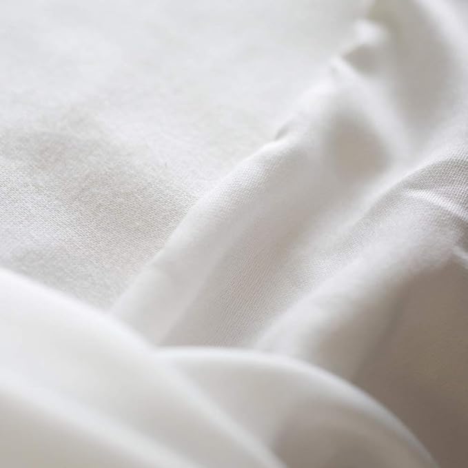 Naturepedic Organic Waterproof Mattress Protector Pad, Fitted Stretch Knit Mattress Cover for 9"-16" Depth, Twin XL