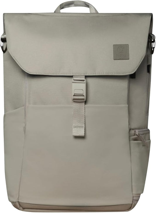 Huhu Diaper Bag Backpack – Baby Bag for Moms & Dads – Water-Resistant, Unisex Travel Kit for New Parents – Includes Changing Pad and 2 Organizer Pouches (Daybreak Taupe)