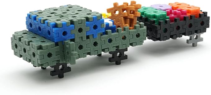 KADU Classic 1300 Piece Set - STEM/STEAM Building + Construction Toy, for Open + Imaginative Play