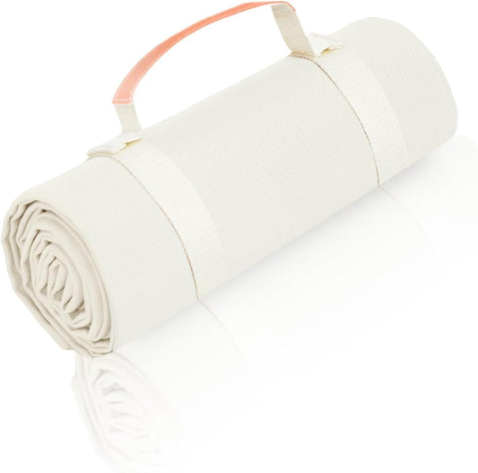 4’9” x 3’3” Compact Minimalist Water Resistant Canvas Mat,Kids/Single Use,Lightweight for Outdoor,Picnic,Beach