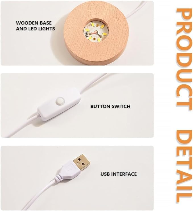 3D Wolfs Crystal Ball, Laser Engraved Wolf Figurines Decor Glass Animals Figurine, 2.4" Paperweight Decor Stuff for Anniversary Birthday, Best Friend Wolf Lovers Keepsake