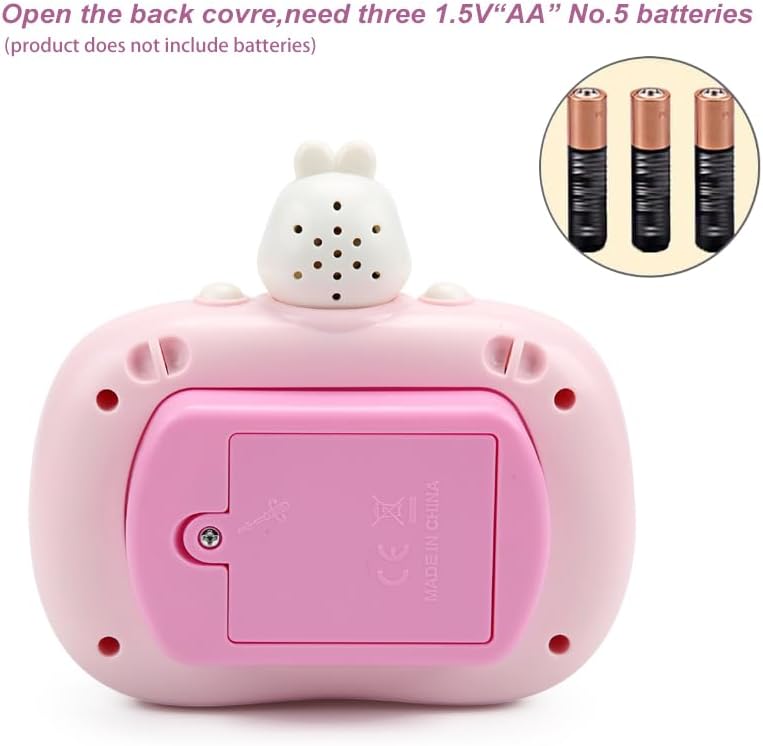 Fast Push Game | Light Up Fidget Toy | 2024 Upgraded Fast Push Game Pop Fidget Toys for Kids, Educational and Memory Growth | Speed Push Pop Game, Push Game Fidget Toy by AVBVCV(Rabbit)