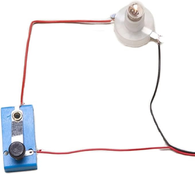 1 Pc Electrical Circuit Experiment Kit, Small Bulb Lights Up Kit Basic Physic Science Playset Educational Kit Use Safety Easy Installation, Learning and Education, Educational Science Kits