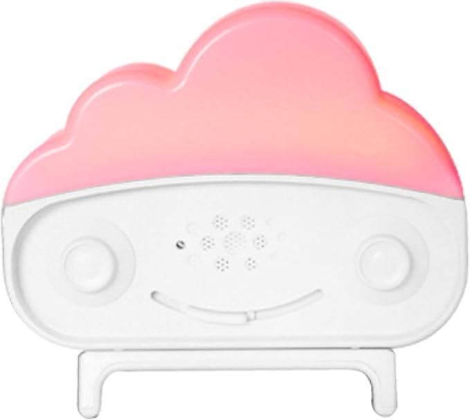 Happiest Baby SNOObie Smart White Noise Machine - Portable Baby Sound Machine with Night Light - 12 Soothing Sounds for Sleep Training, White