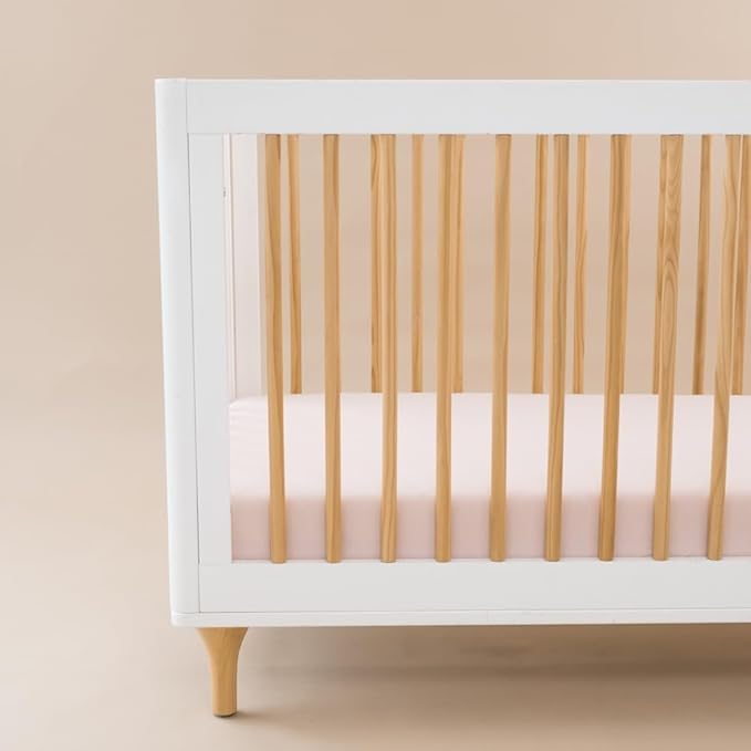 Blush Crib Sheet by Kyte Baby