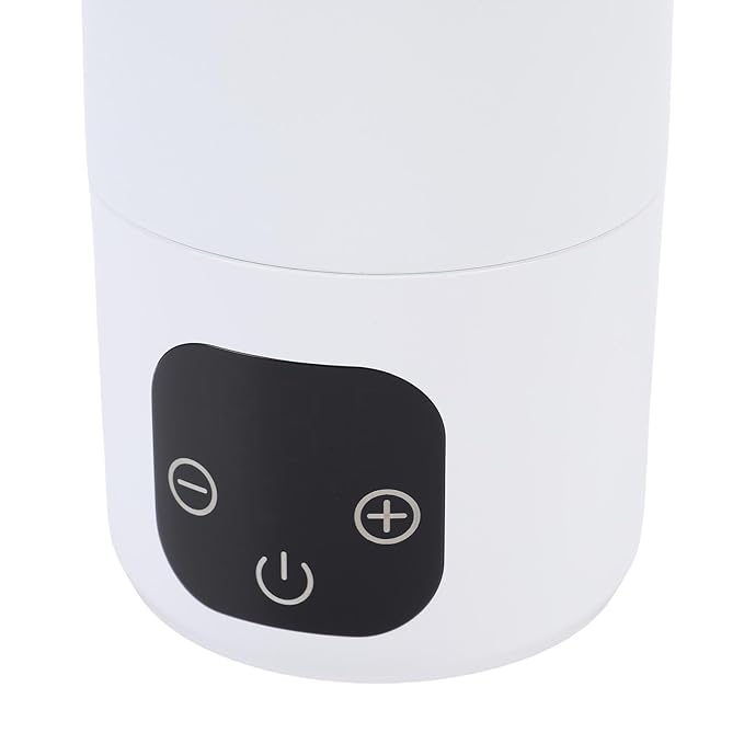 Fockety Baby Milk Warmer, 500ML Large Capacity Portable Bottle Warmer Leakage Travel Baby Milk Heater for Breastmilk and Formula