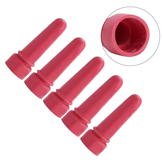 5pcs Little Cow Calf Milk Drink Nipple Soft Rubber Goat Milk Bottle Feeding Teat Mouth Rubber Calf Feeding Bottle Nipple Lamb Teats Nursing Bottle Nipples(6.9cm Length)