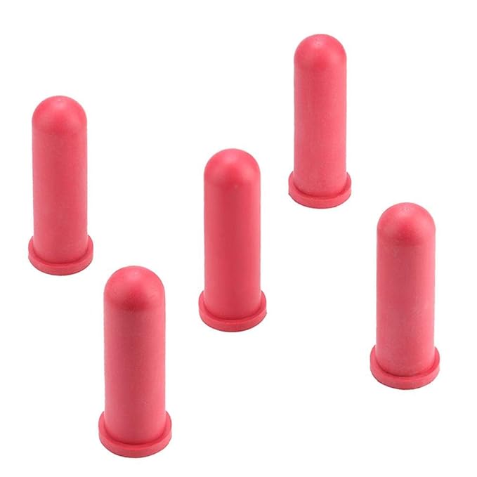 5Pcs Calf Milk Drink Nipple, 10cm Length Rubber Calf Feeding Bottle Nipple Small Animal Nursing Bottle Nipples Farm Animal Feeding Supplies