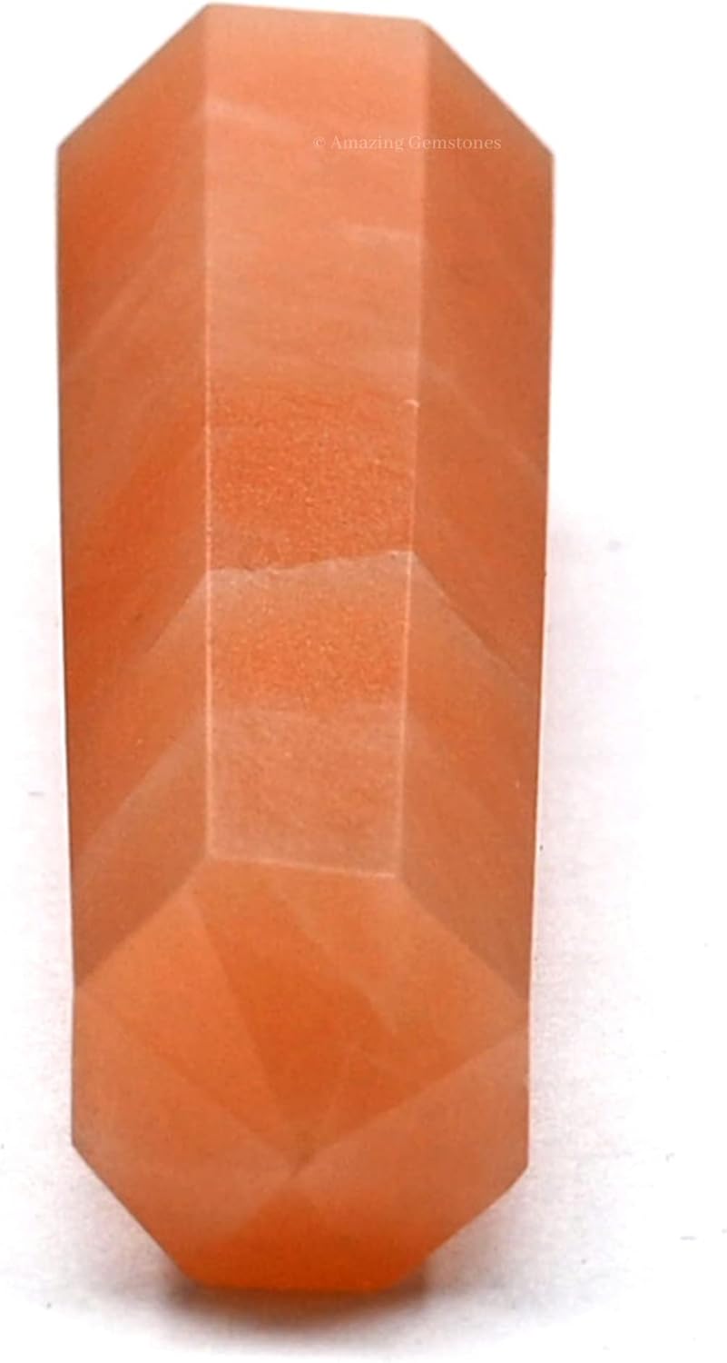 Amazing Gemstone Red Aventurine Crystal Towers - Natural Healing Crystal Point Obelisk for Reiki Healing and Crystal Grid (3 Inch)