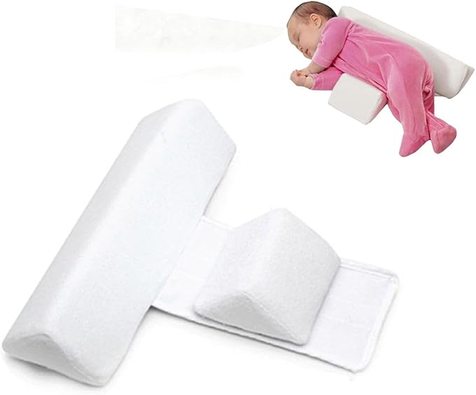 Baby Side Sleeper Weddge Adjustable Soft and Breathable Newborn Pillow